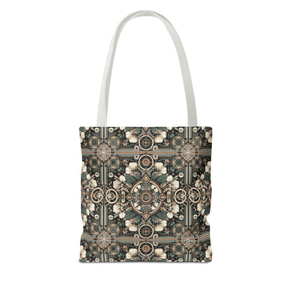 Cyber Garden Party Tech Garden Extravaganza Tote Bag - 8404 Design-66