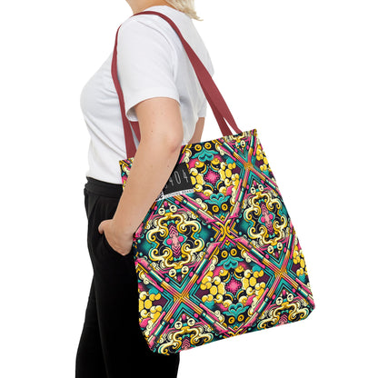 Neon Pop Art Revival Pop Culture Retro Tote Bag - 8404 Design-59