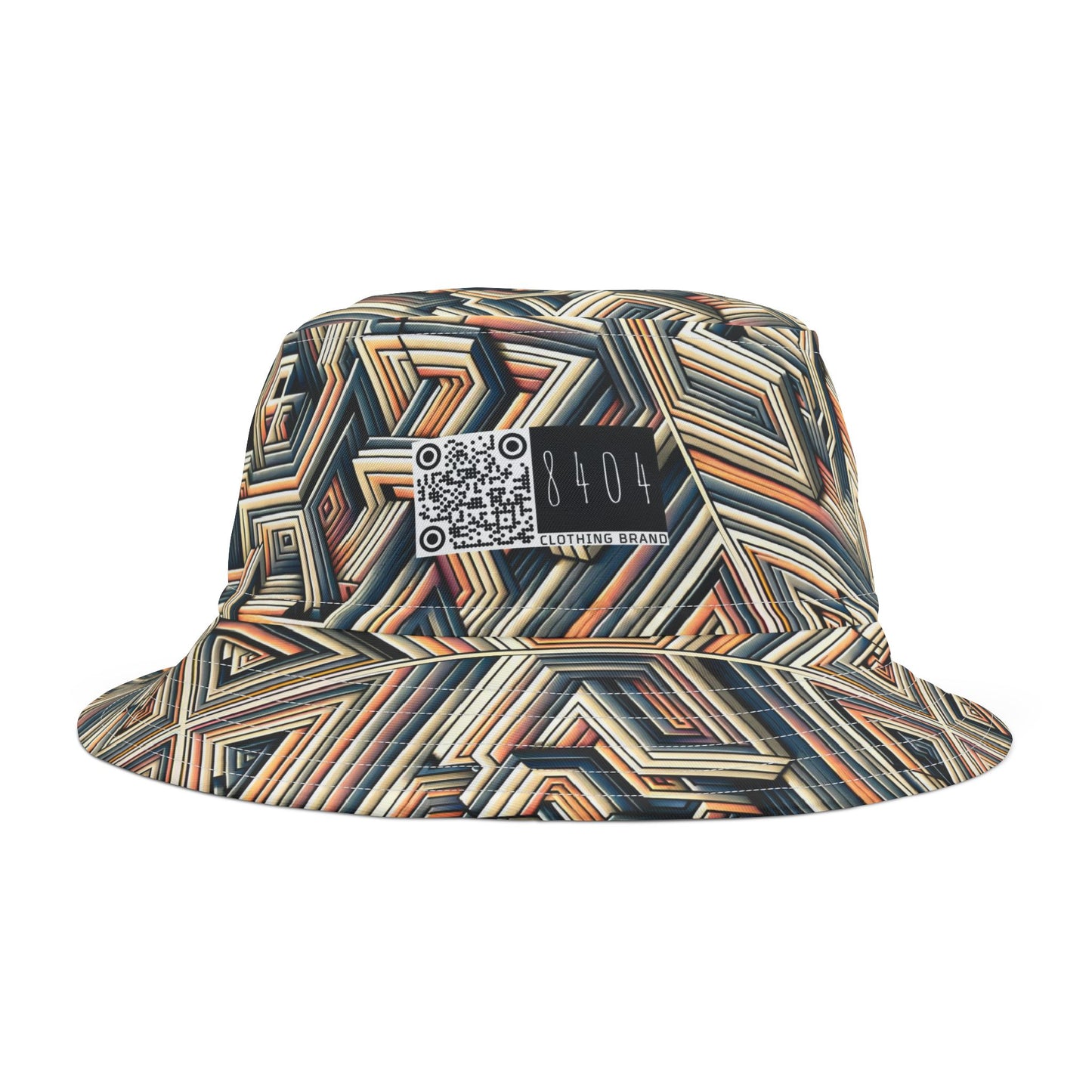 Tech Illusion Graphics Futuristic Artistry Bucket Hat - 8404 Design-52