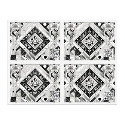Tech Minimalism Minimalist Tech Sticker Sheets - 8404 Design-54