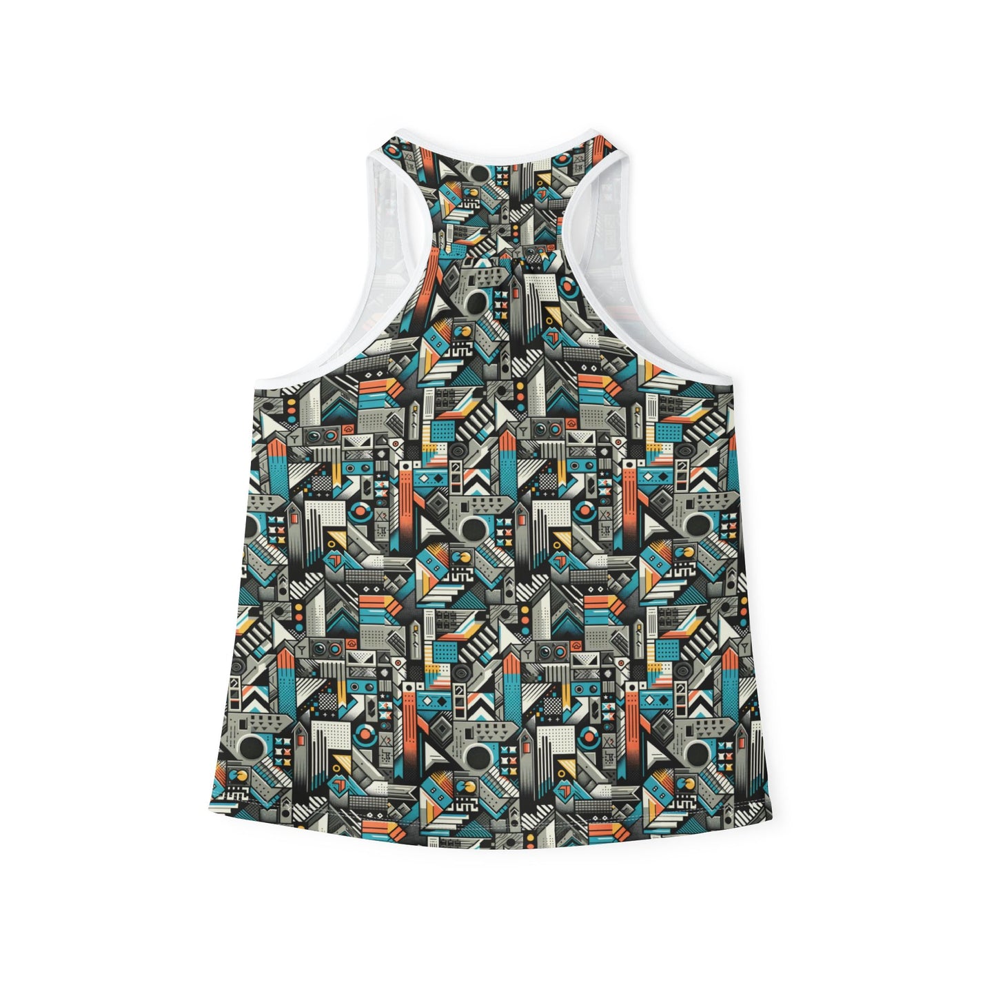 Digital Street Art Urban Street Style Women's Tank Top - 8404 Design-81