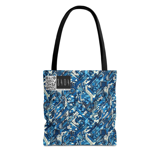 Tech Urban Camo Tech-Forward Streetwear With a Futuristic Military Edge Tote Bag - 8404 Design-39