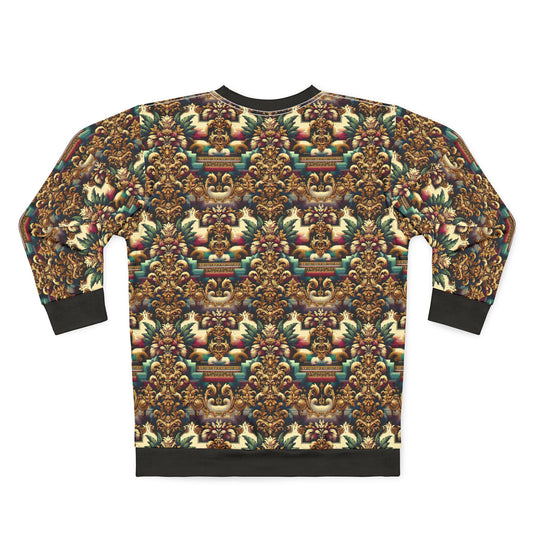 Digital Renaissance Modern Baroque Fusion Sweatshirt - 8404 Design-60