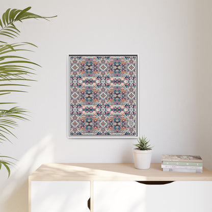 Matte Canvas, Framed (multi-Color) - 8404 Design-01