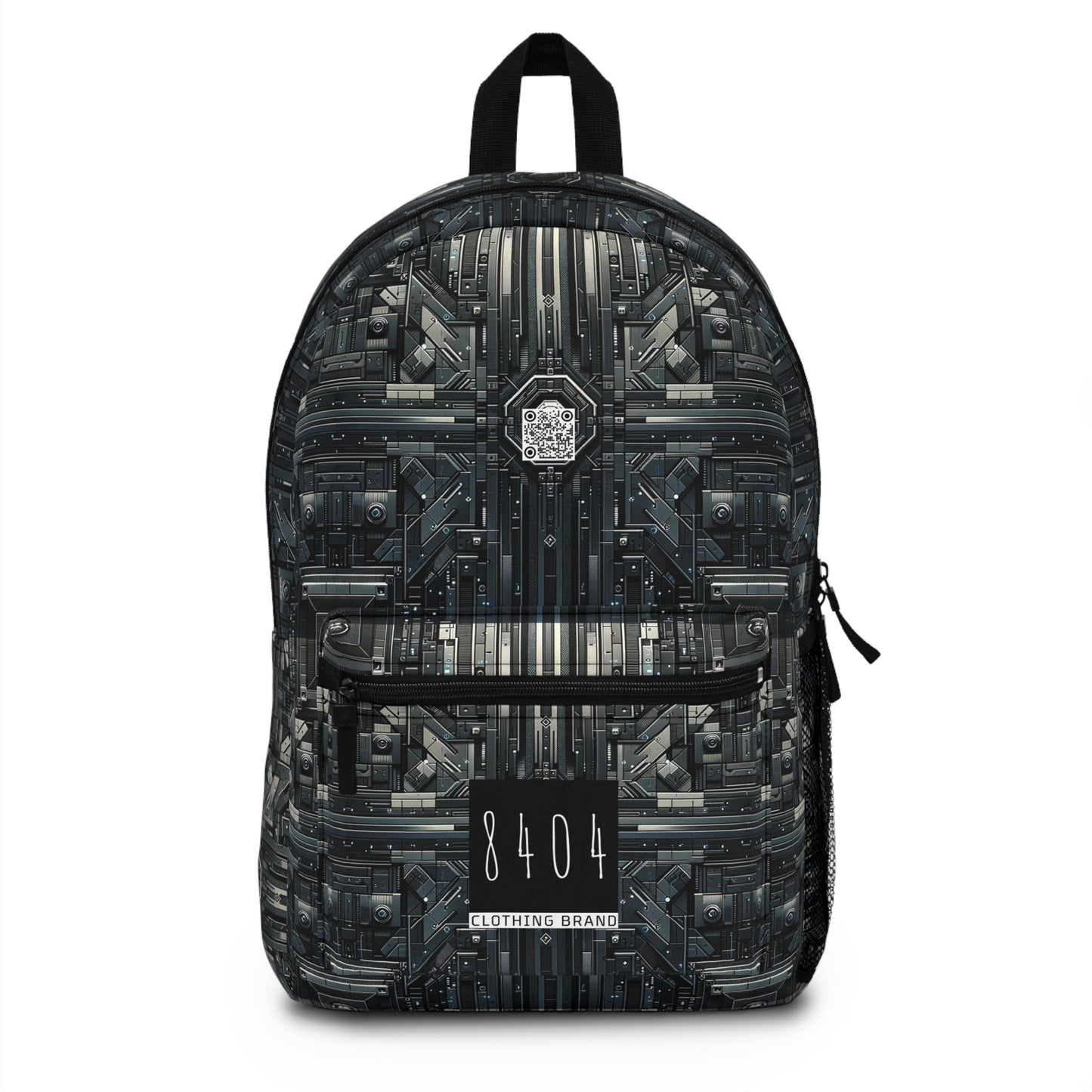 Tech Noir Futuristic Tech Aesthetic with a Dark Twist Backpack - 8404 Design-68