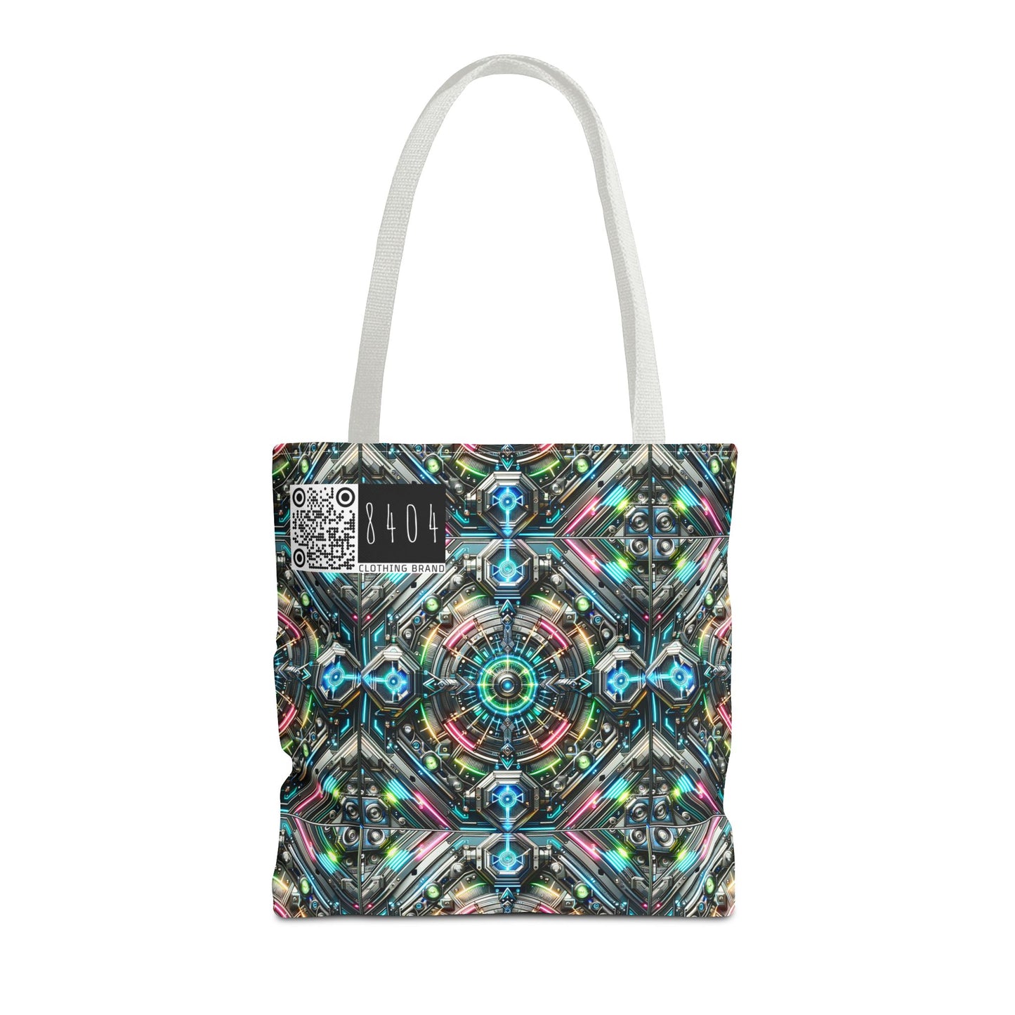 Tech-Infused Futurism Futuristic Tech Tote Bag - 8404 Design-53