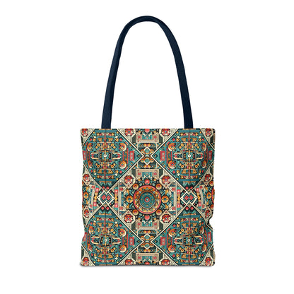 Cultural Fusion Tech Blend of Cultural Heritage With Tech-Inspired Elements Tote Bag - 8404 Design-74