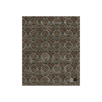 Urban Renaissance Historical Fusion With Street Edge Crushed Velvet Blanket - 8404 Design-59