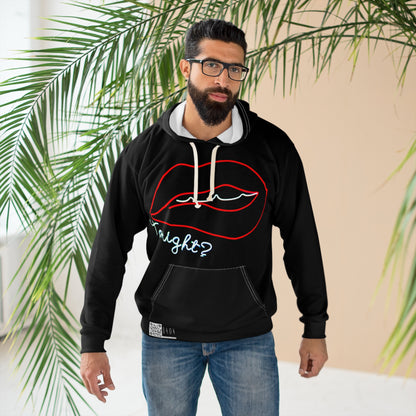 8404 Unisex Adult's "daring 'tonight?'" Fashion Pullover Hoodie