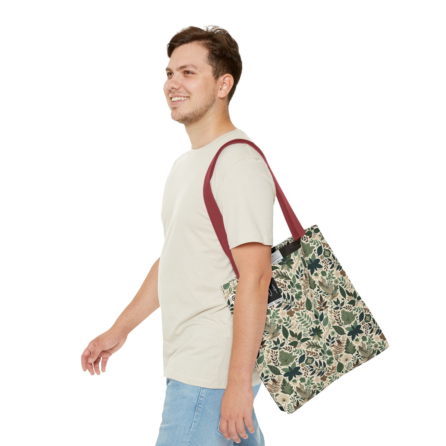 Streetwear Sustainability Environmentally Conscious Streetwear with a Natural Aesthetic Tote Bag - 8404 Design-57