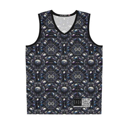 Tech Astronaut Tech-Forward Streetwear Meets Space Exploration Basketball Jersey - 8404 Design-46