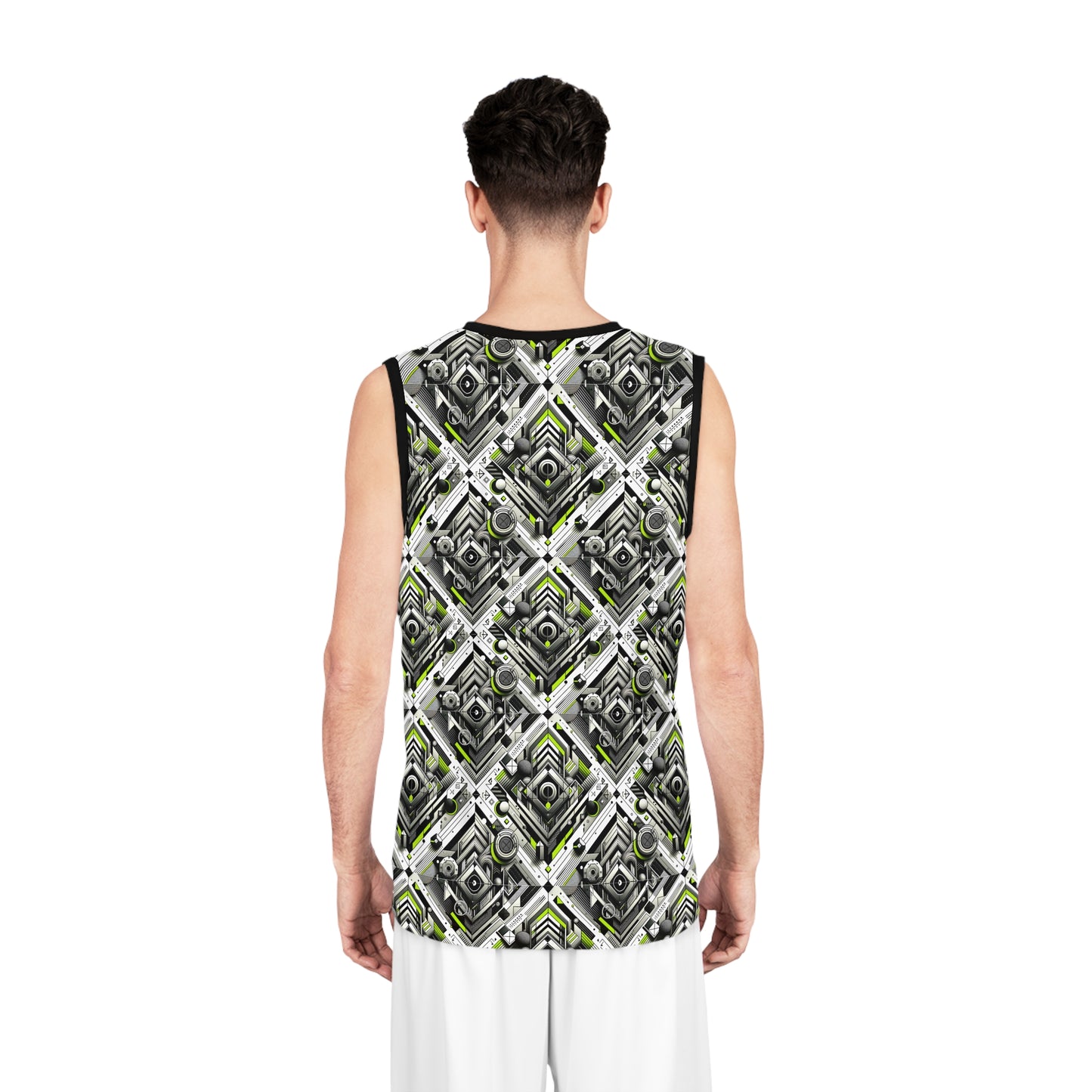 Elevated Sporty Tech Tech-Forward Streetwear Basketball Jersey - 8404 Design-70