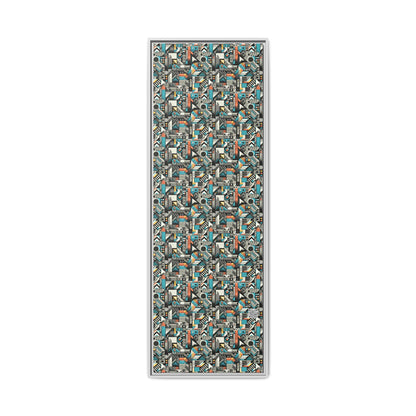 Digital Street Art Urban Street Style Matte Canvas, Framed (multi-color) - 8404 Design-81 B