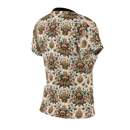 Monogram Madness Luxurious Streetwear Women's Cut & Sew Tee - 8404 Design-68