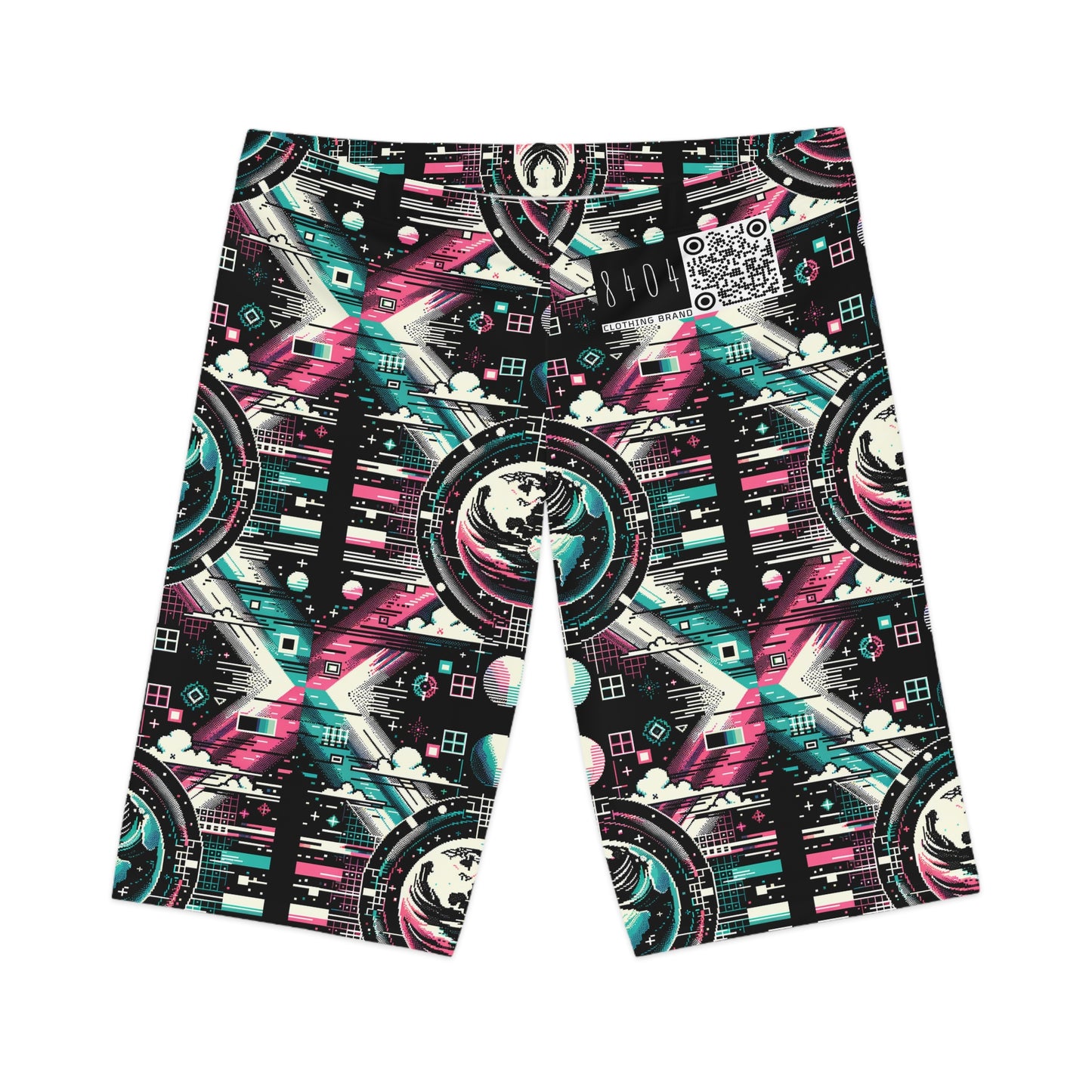 Digital Artistry Digital-native Streetwear Women's Bike Shorts - 8404 Design-62