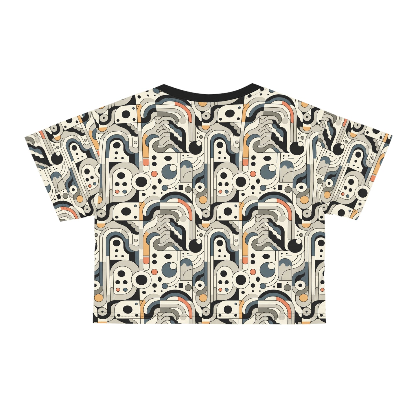 Modern Minimalism Minimalist Tech Crop Tee - 8404 Design-60