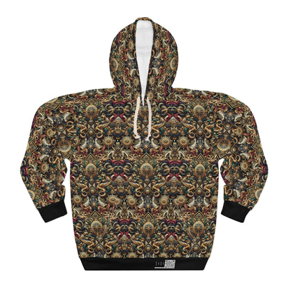 Digital Renaissance Luxurious Streetwear Inspired By Classical Art With a Modern Twist Pullover Hoodie - 8404 Design-76