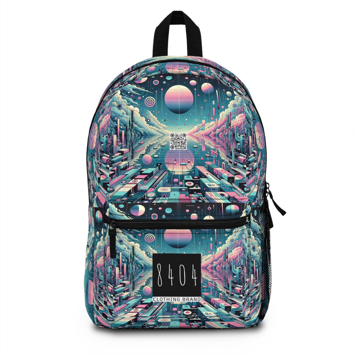 Digital Dreamscapes Digitally-Inspired Streetwear With a Dreamy, Surreal Twist Backpack - 8404 Design-61