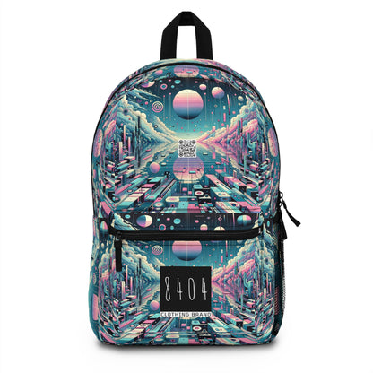 Digital Dreamscapes Digitally-Inspired Streetwear With a Dreamy, Surreal Twist Backpack - 8404 Design-61