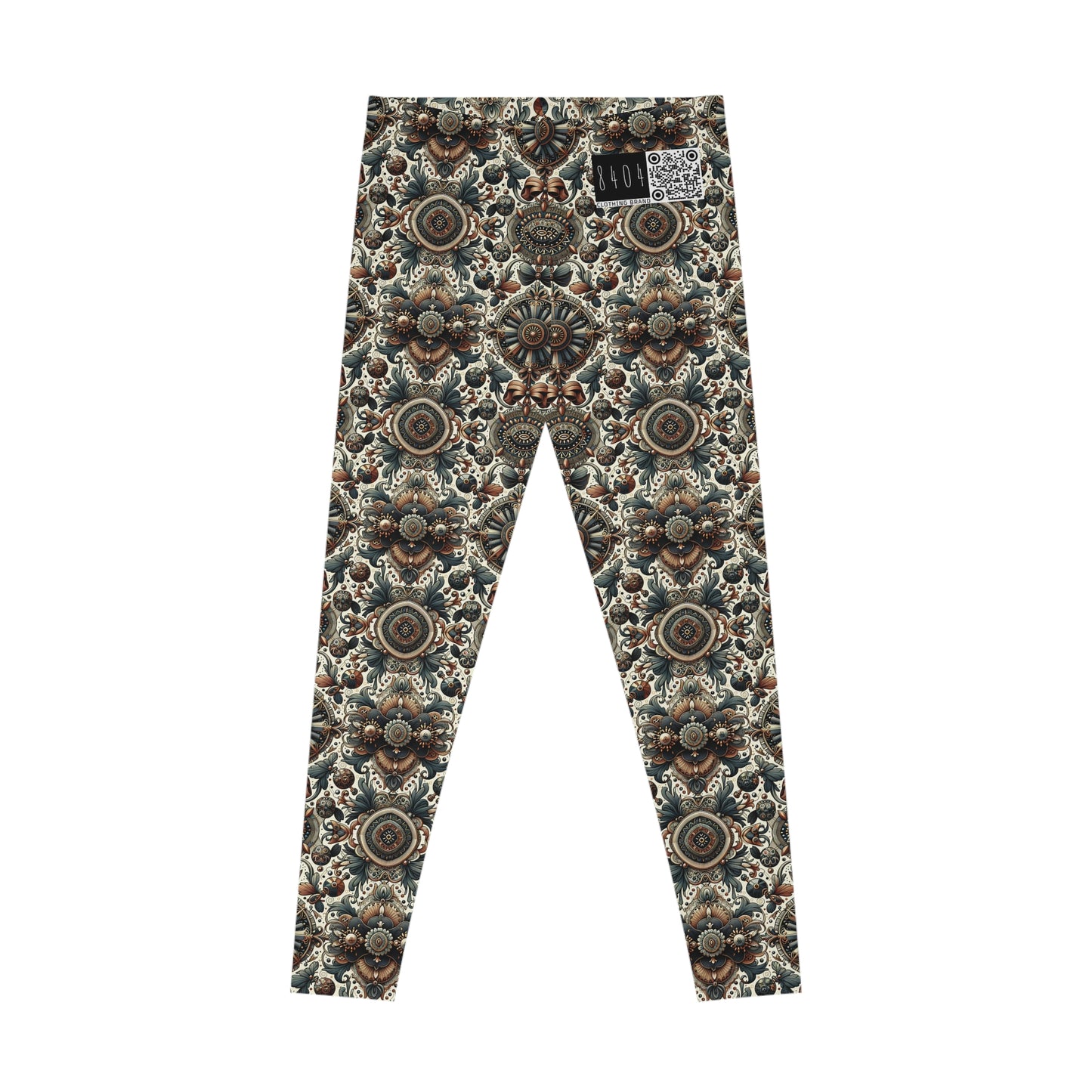 Neo-Dandyism Modern Dandy Streetwear Stretch Leggings - 8404 Design-51