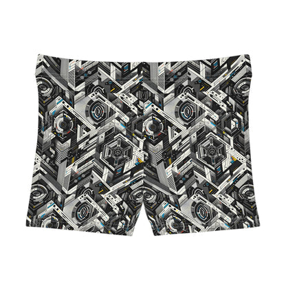 Tech Athletic Fusion Tech-Forward Athletic Women's Shorts - 8404 Design-63
