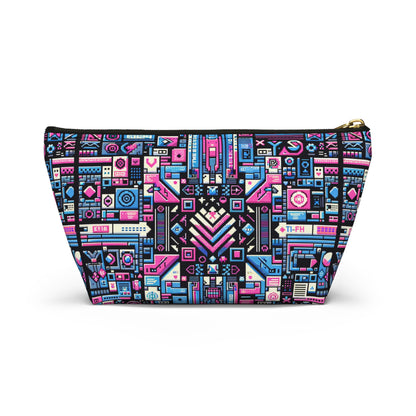 Digital Rebellion Youthful Streetwear with a Rebellious Digital Twist Accessory Pouch W T-bottom - 8404 Design-65