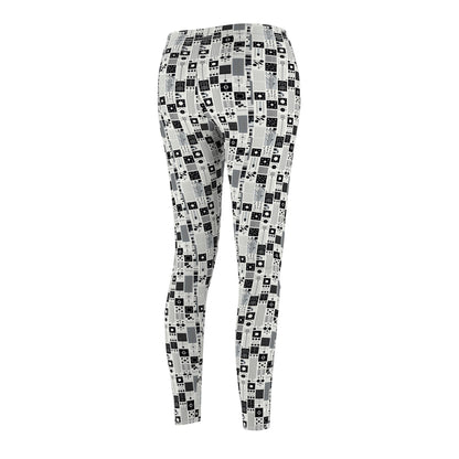 Digital Minimalism Minimalist Tech Women's Cut & Sew Casual Leggings - 8404 Design-54
