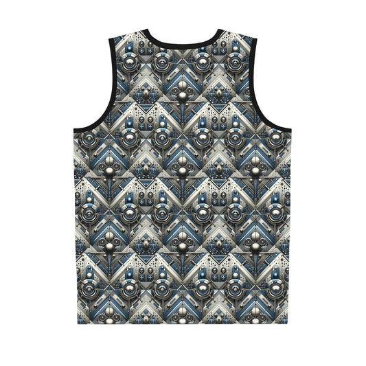 Tech Utility Fusion Tech-Forward Utility With a Futuristic Edge Basketball Jersey - 8404 Design-63