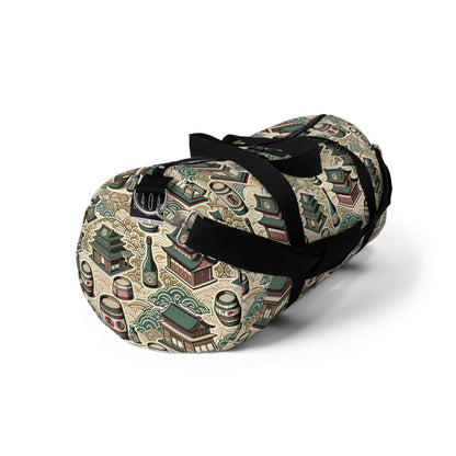 Cultural Artisanal Fusion Contemporary Cultural Elegance Duffel Bag - 8404 Design-68