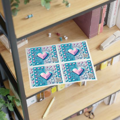 Digital Romance Modern Tech Romance Sticker Sheets - 8404 Design-44