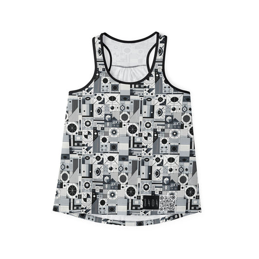 Digital Minimalism Minimalist Tech Women's Tank Top - 8404 Design-65