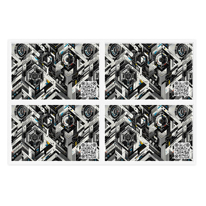 Tech Athletic Fusion Tech-Forward Athletic Sticker Sheets - 8404 Design-63