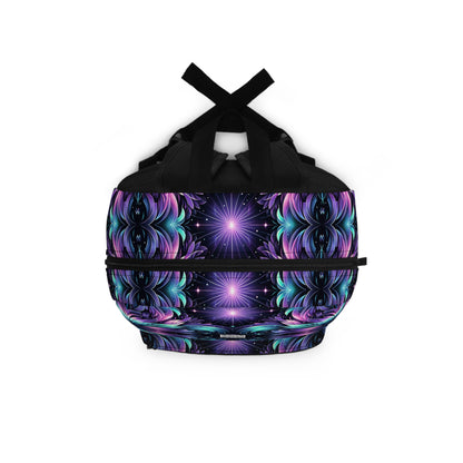 Iridescent Dream Futuristic Tech Backpack - 8404 Design-60
