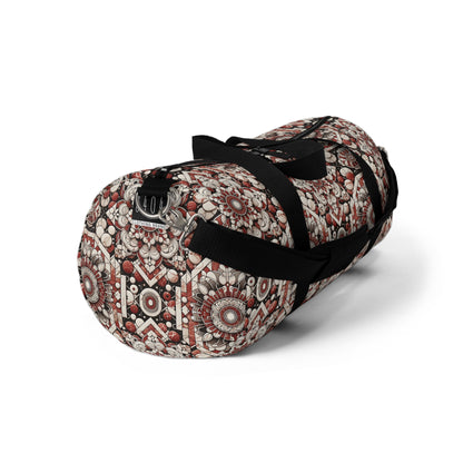 Neo Jomon Sculptural Aesthetics Artisanal Streetwear Duffel Bag - 8404 Design-55