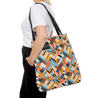 Abstract Graphic Art Modern Artistic Expression Tote Bag - 8404 Design-54