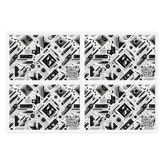 Tech Minimalism Minimalist Tech Sticker Sheets - 8404 Design-72