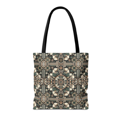 Cyber Garden Party Tech Garden Extravaganza Tote Bag - 8404 Design-66