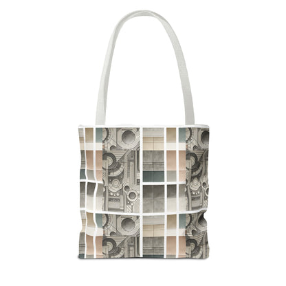 Tech Utility Chic Tech-Forward Minimalist Tote Bag - 8404 Design-59