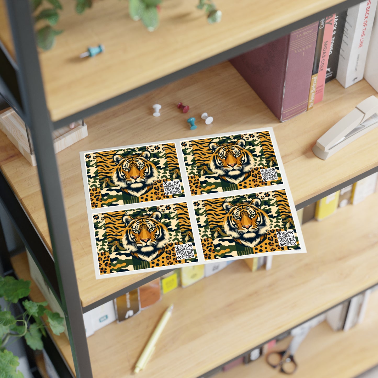 Streetwear Safari Urban Jungle Exploration Sticker Sheets - 8404 Design-64