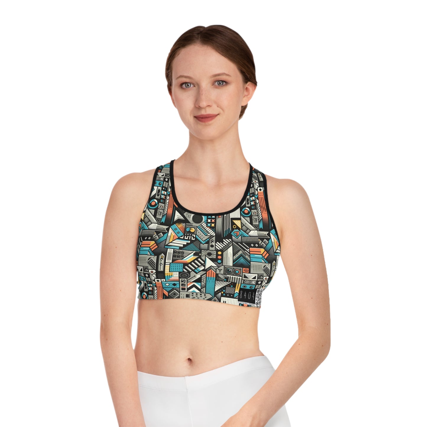 Digital Street Art Urban Street Style Sports Bra - 8404 Design-81