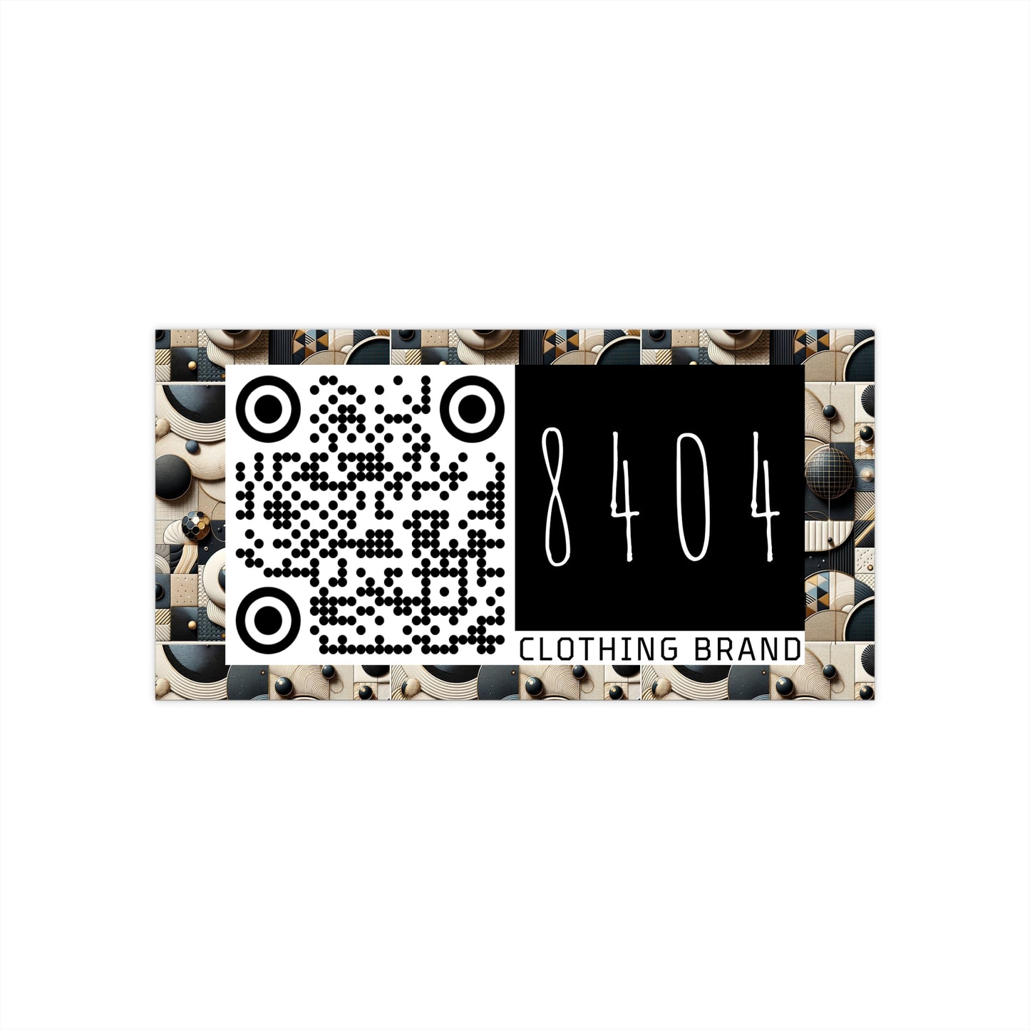 Tech-forward Luxe Streetwear Tech Luxe Fusion Bumper Sticker - 8404 Design-71