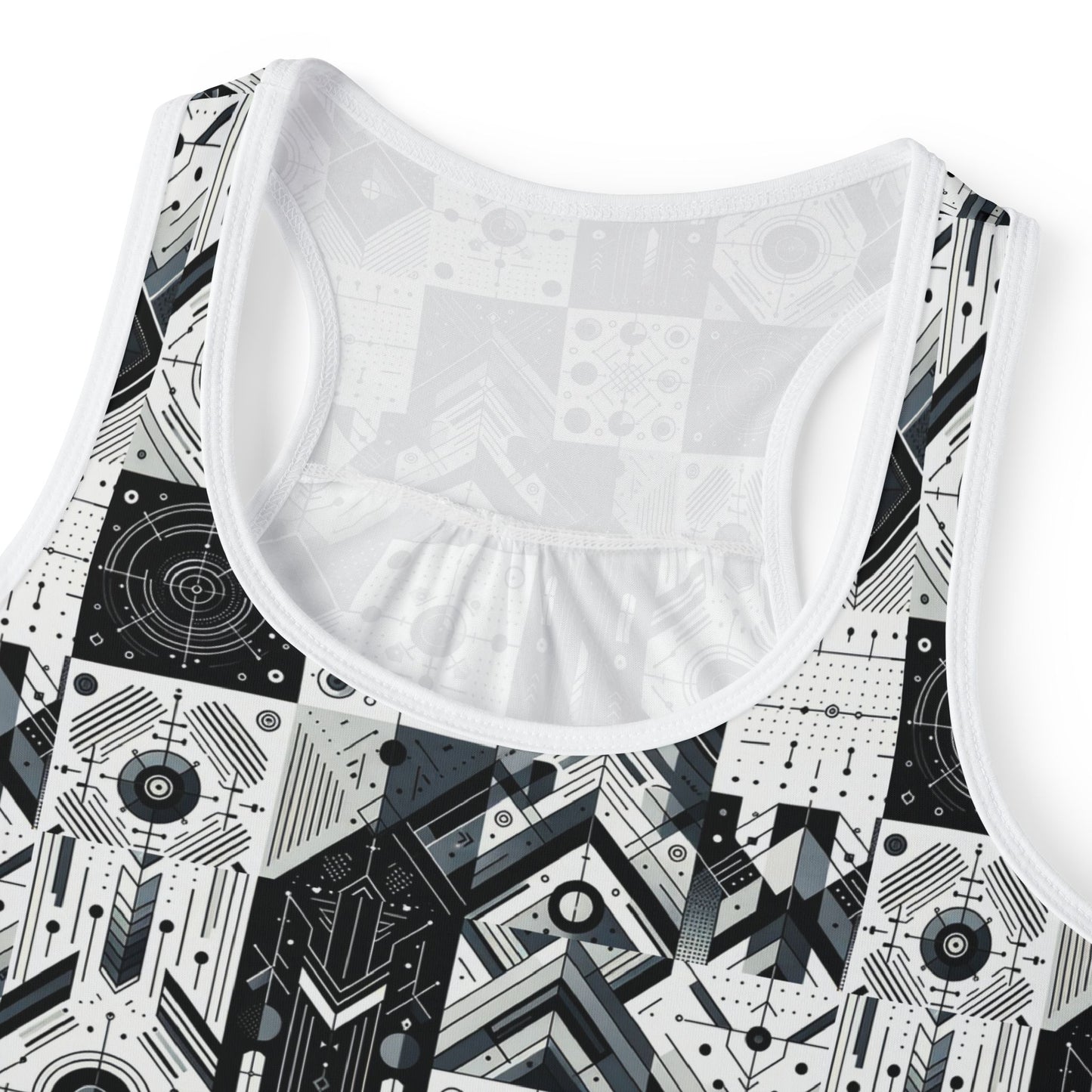 Digital Minimalism Minimalist Tech Women's Tank Top - 8404 Design-50