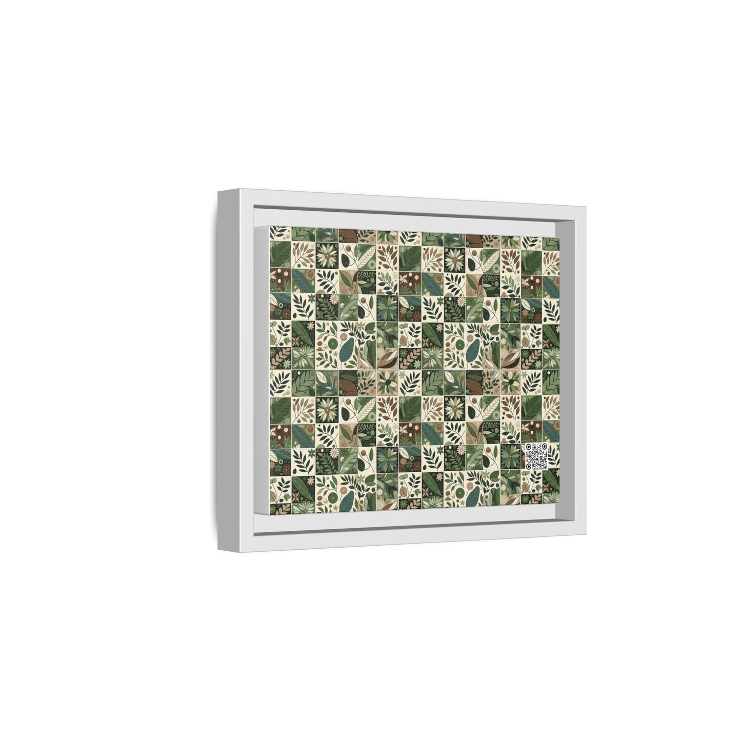 Streetwear Sustainability Environmentally Conscious Streetwear with a Natural Aesthetic Matte Canvas, Framed (multi-color) - 8404 Design-57 B