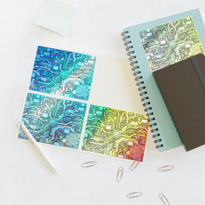 Digital Nomad Chic Cyberpunk Tech Sticker Sheets - 8404 Design-43