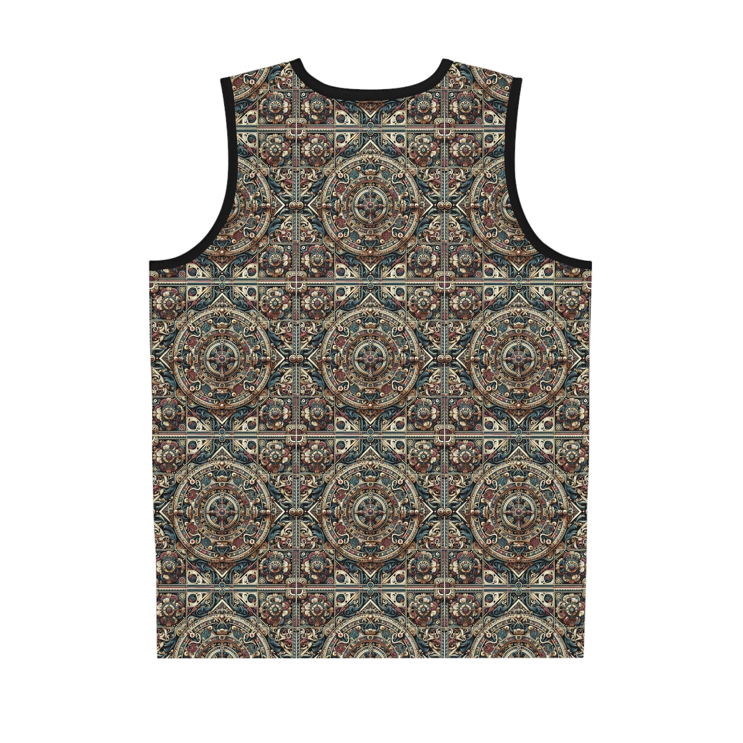 Urban Renaissance Historical Fusion With Street Edge Basketball Jersey - 8404 Design-57