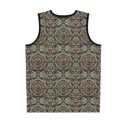 Urban Renaissance Historical Fusion With Street Edge Basketball Jersey - 8404 Design-57
