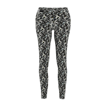 Tech Athletic Fusion Tech-Forward Athletic Women's Cut & Sew Casual Leggings - 8404 Design-63
