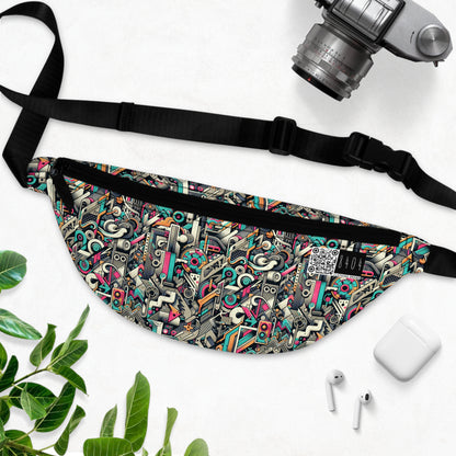 Digital Street Art Urban Street Style Fanny Pack - 8404 Design-74
