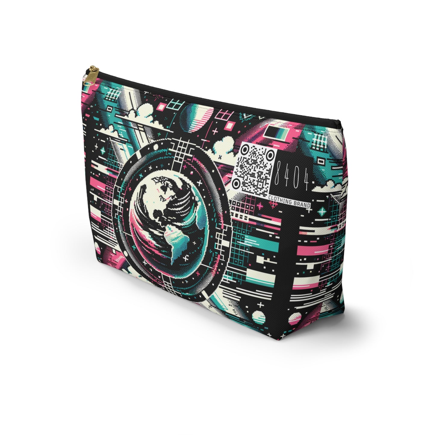 Digital Artistry Digital-native Streetwear Accessory Pouch W T-bottom - 8404 Design-62