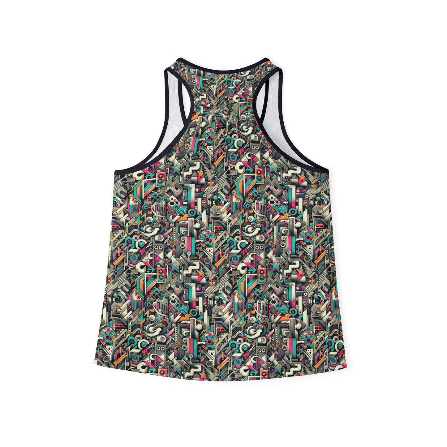 Digital Street Art Urban Street Style Women's Tank Top - 8404 Design-74